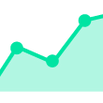 Green Graph Icon