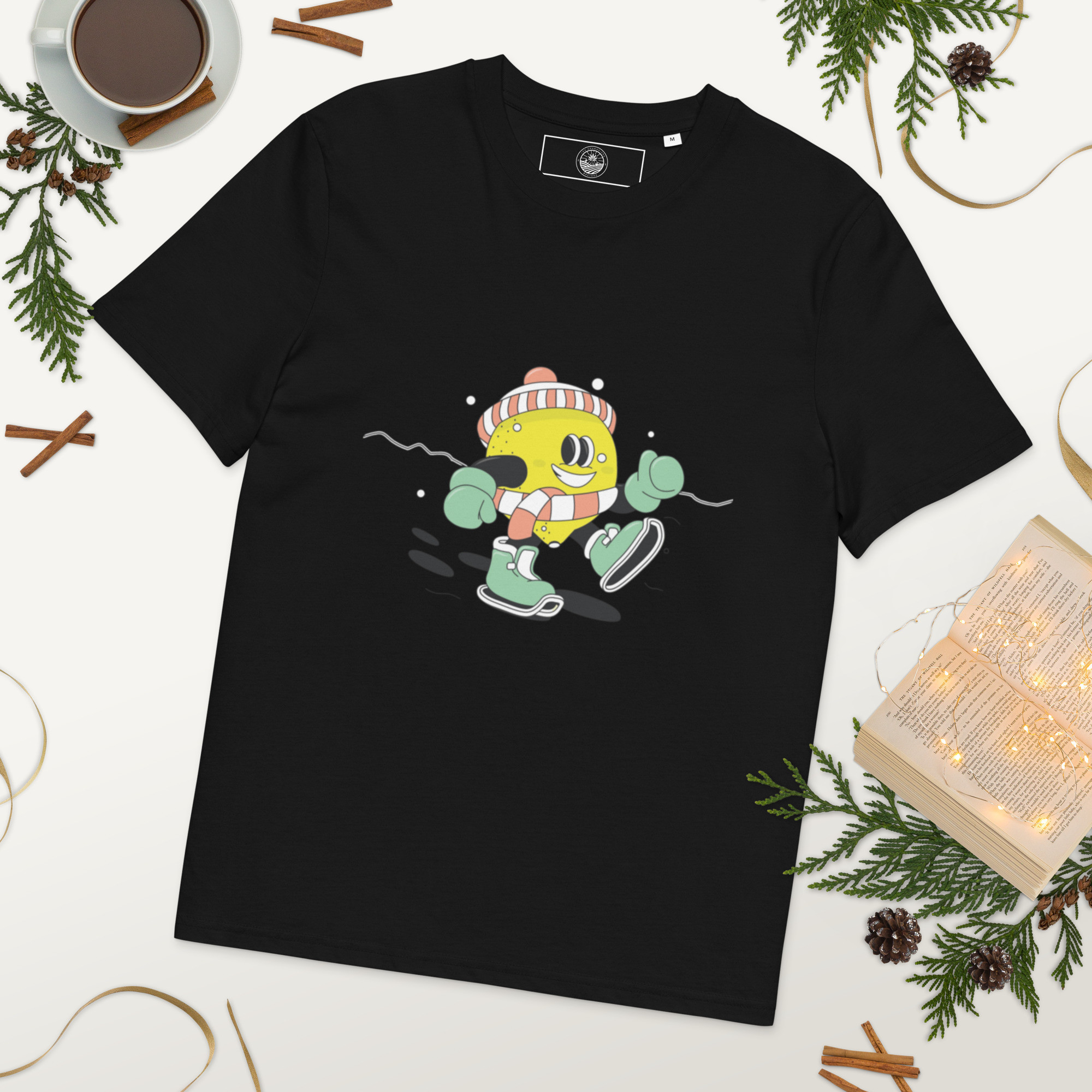 T-shirt 100% coton, "Nordik Lemon" - photo 1