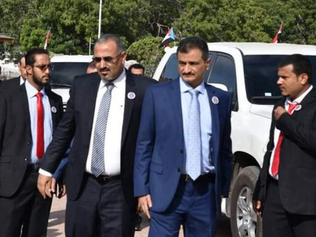 عدن
وصول عيدروس قاسم الزبيدي الى العاصمة المؤقتة عدن قبل مغرب اليوم مع كامل اتفاق_الرياض