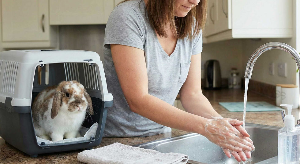 Mazlíček s rizikem? Přehled nemocí, které můžete chytit od svého králíka (a jak se chránit)