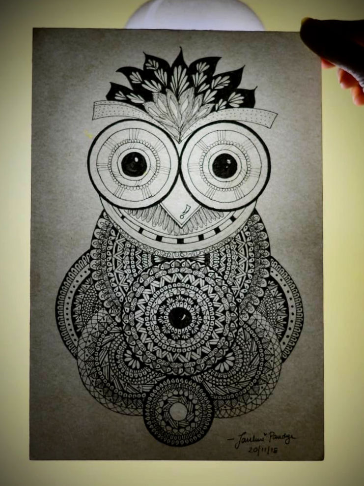 Owl Mandala