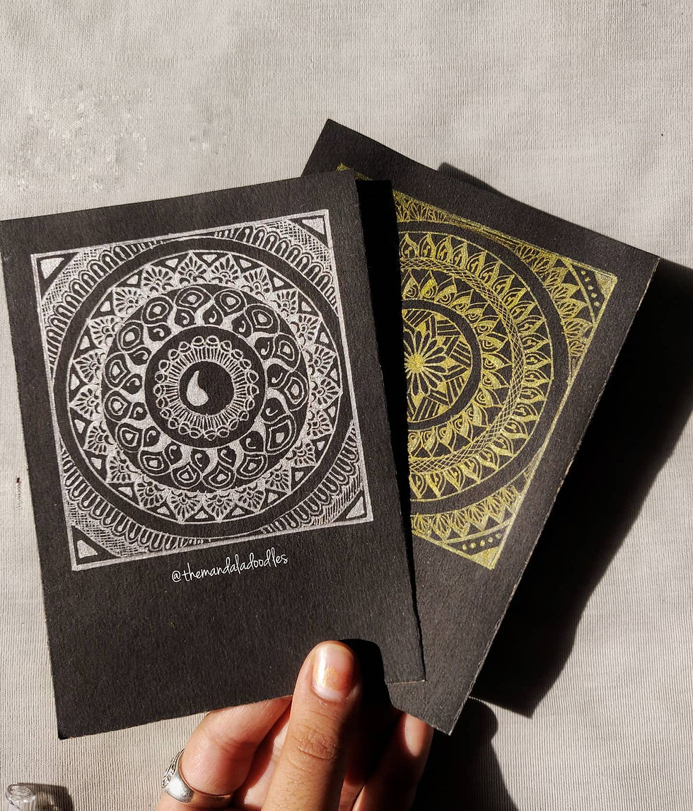 Mandala Postcards