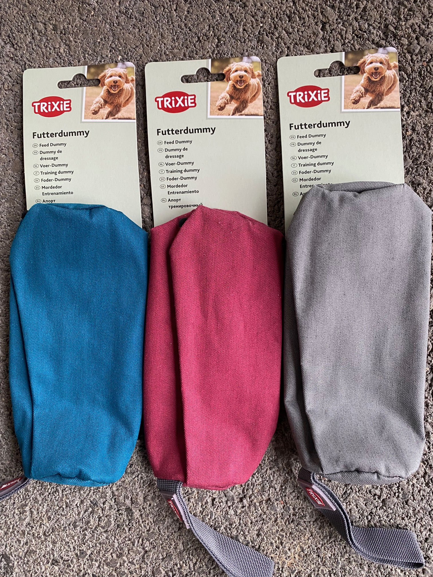 Futter Beutel, Dummy