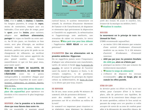 Envie de prolonger les bienfaits de l'été ? 