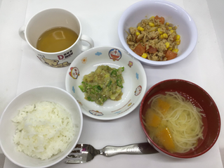 8月19日(水)の給食