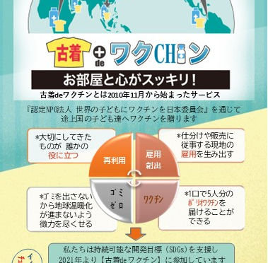第8回for『古着deワクチン』バザー