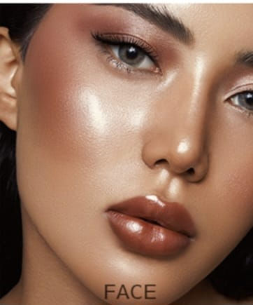 Thumbnail: 2-color Blush Palette 2 in 1 Contouring Cream Face Cheek Blush Cream Makeup spar
