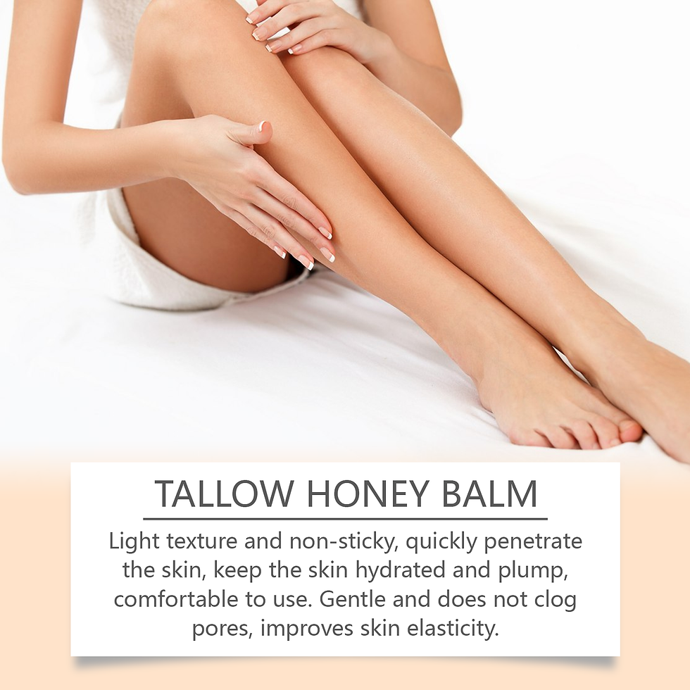 Thumbnail: Tallow Honey Cream Glow Hydrating Skin Improve Elasticity Soft Bleaching Improve