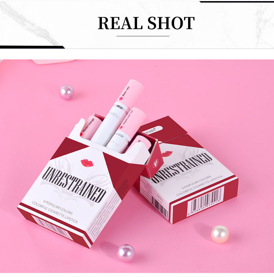 Thumbnail: Off Duty Lip -  Set 4 piece long-lasting matte lipstick collection