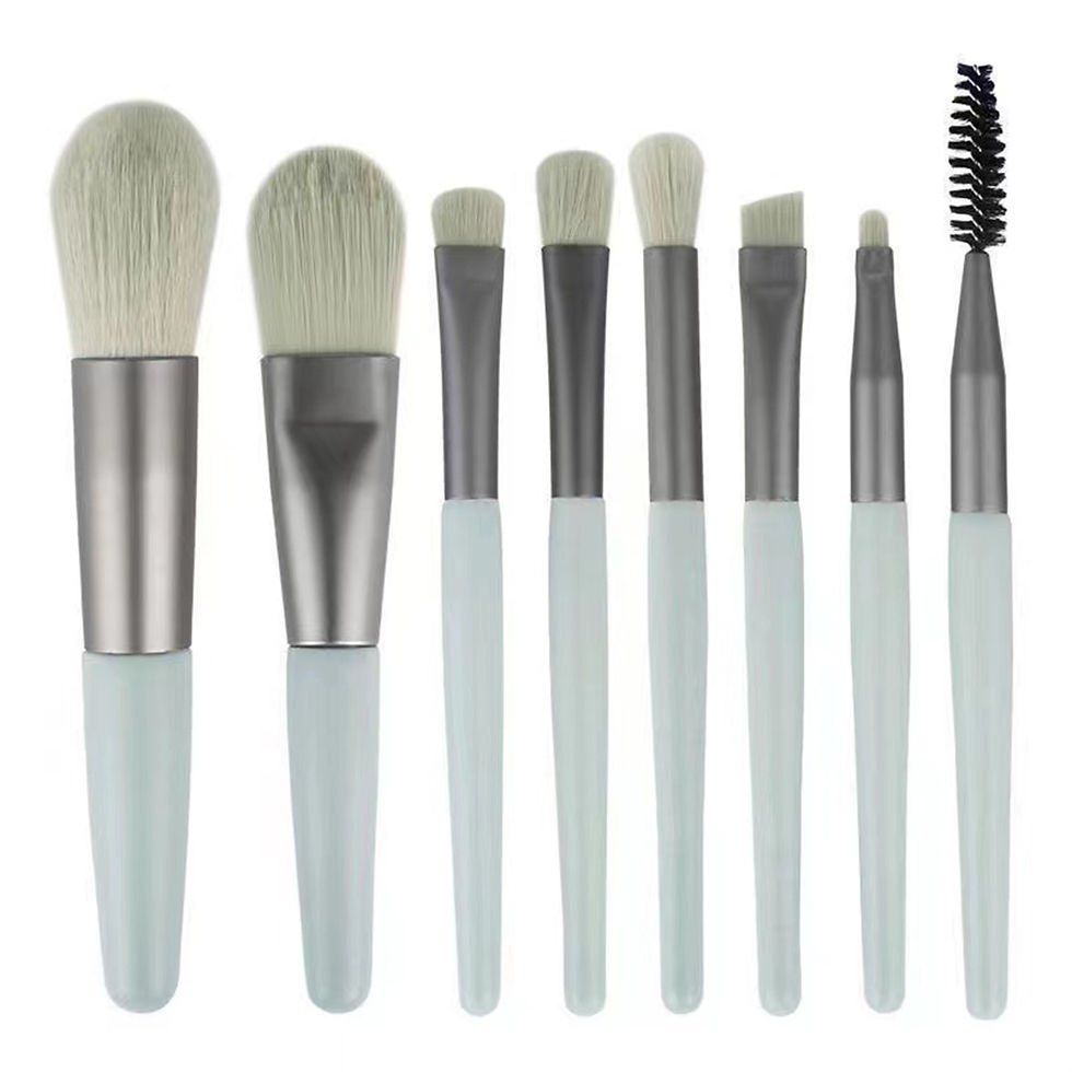 Thumbnail: Soft Blend Brush Set - 8 piece soft blending makeup brush collection