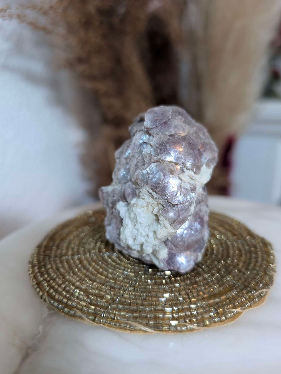 Miniature : Lépidolite Botryoïdale