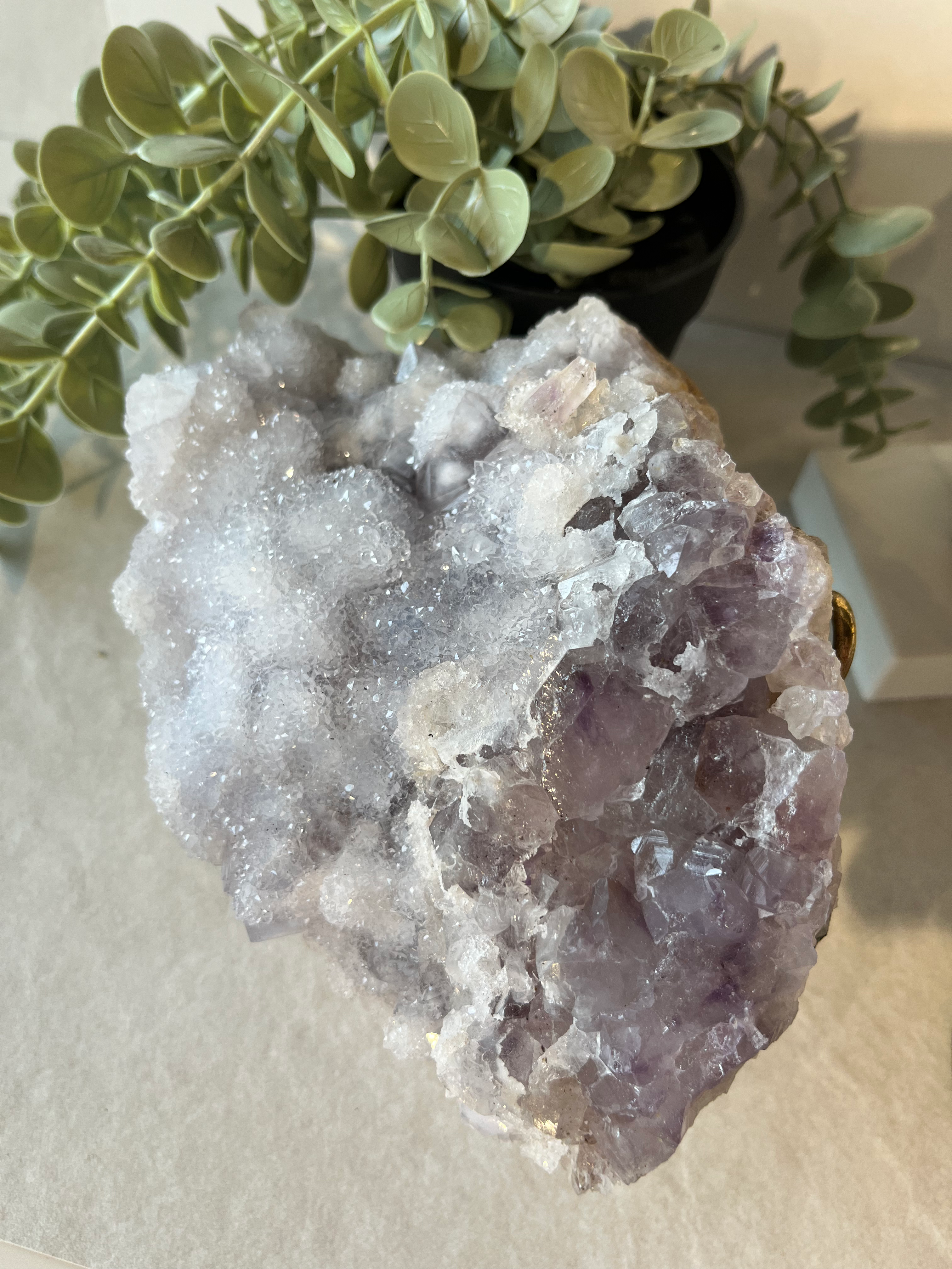 Geode Quartz + Amethyste
