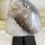 Miniature : Améthyste/agate sur pied