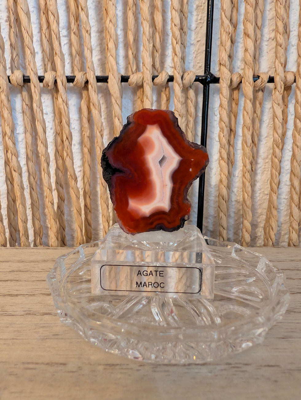 Miniature : Agate rouge Maroc
