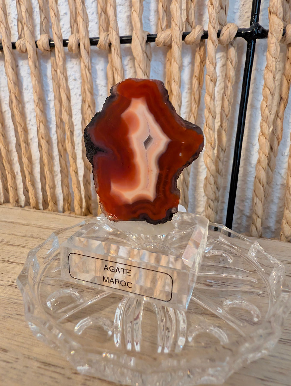 Miniature : Agate rouge Maroc
