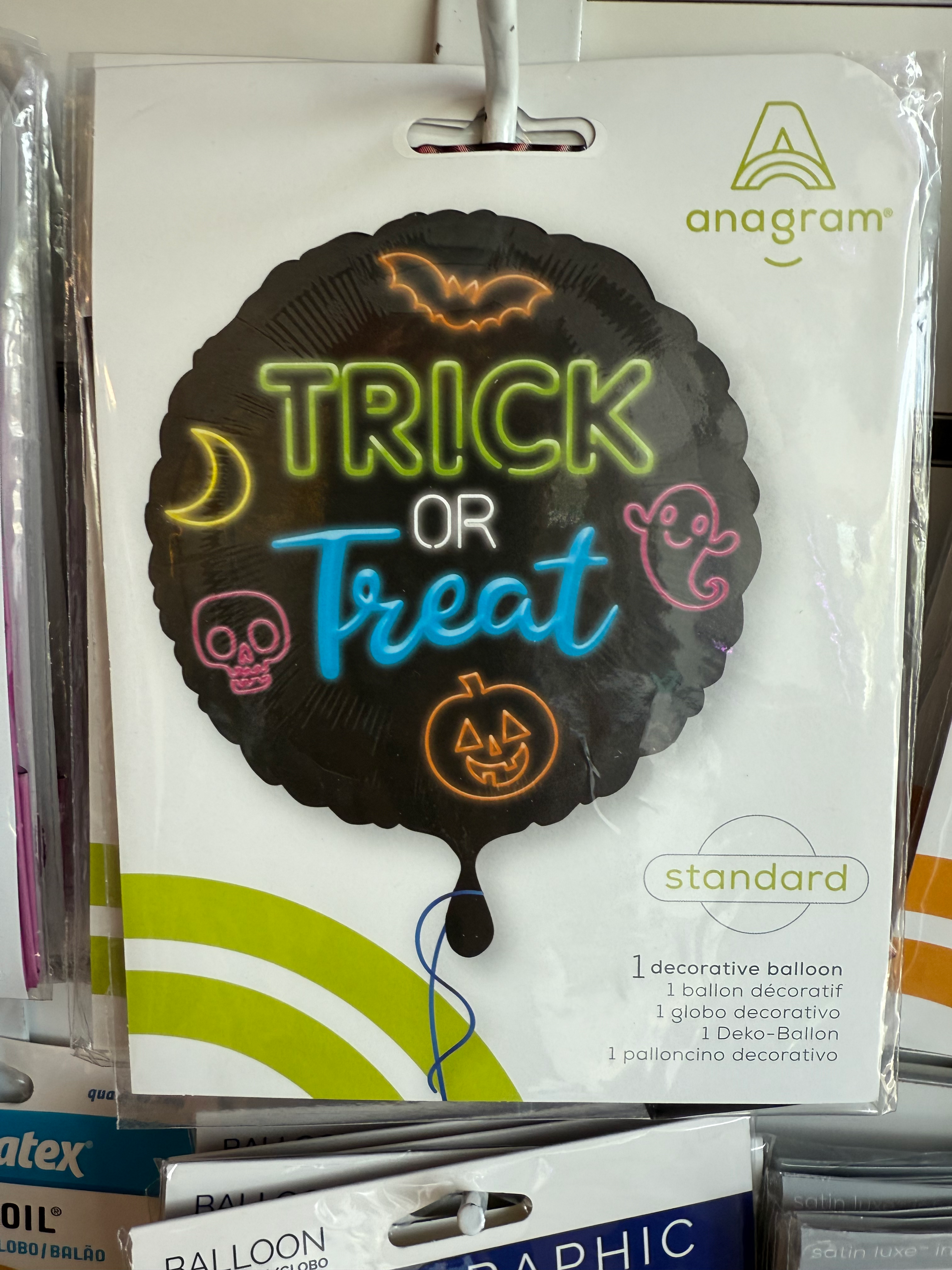 trick or treat neon
