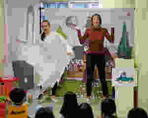 Kids&Usのハロウィン英語演劇