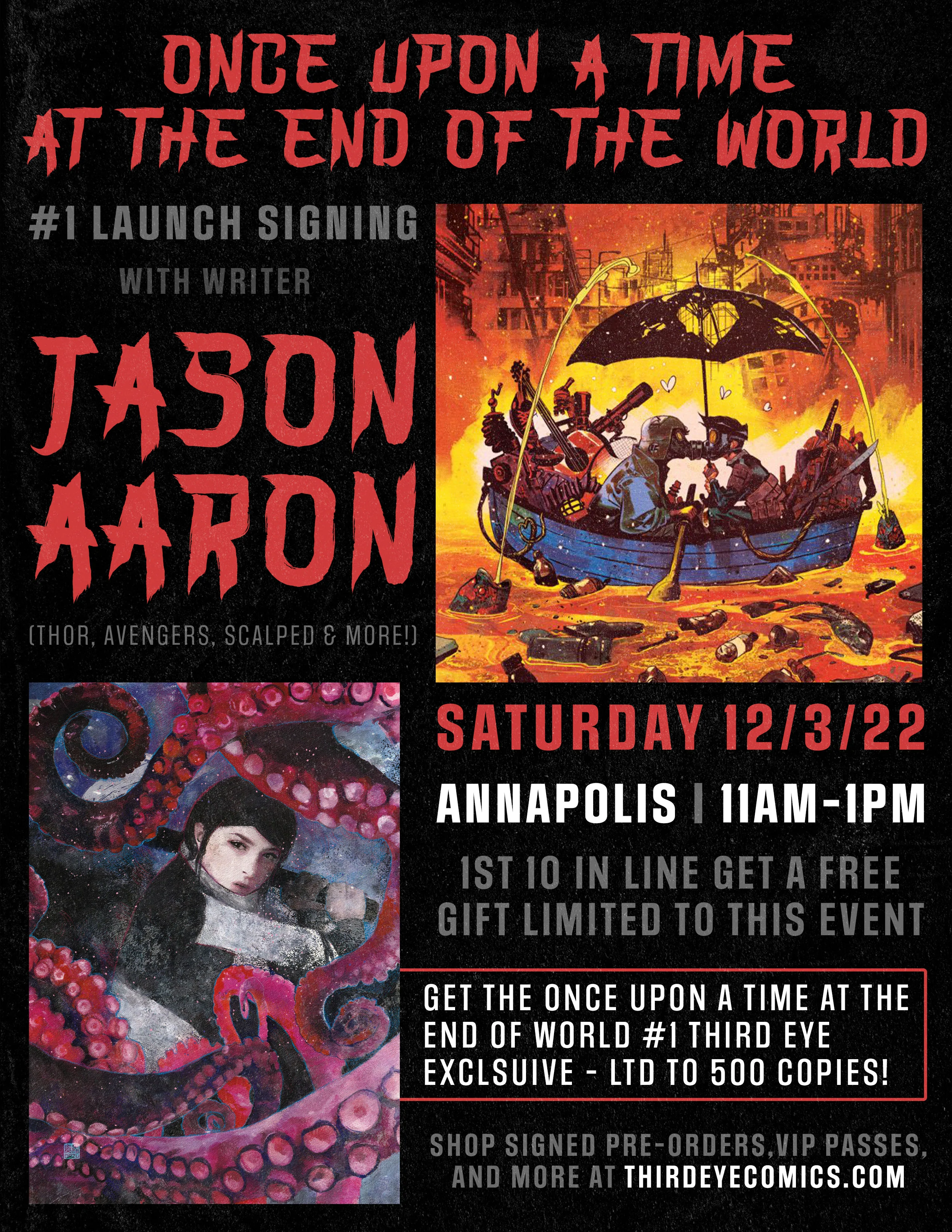 Third Eye Comics signing