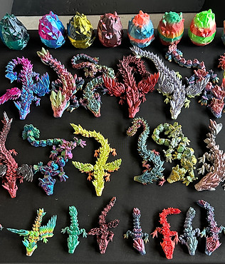3D Printed Dragon