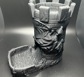 3D Printed Dice Towers