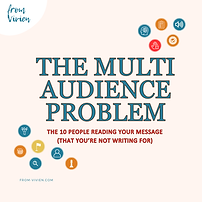 B2B Messaging for multi audience