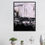 Thumbnail: Abstract Black And White Painting Premium Matte Paper Wooden Framed Poster