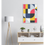 Thumbnail: Donatus Geometric Shapes Abstract Wooden Frame Ready To Hang