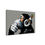 Thumbnail: Monkey Listening to Music Pop Art On Textured Stretched Canvas Wall Art