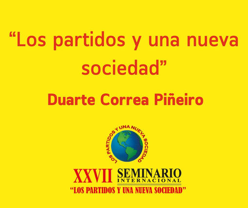 “Los partidos y una nueva sociedad”