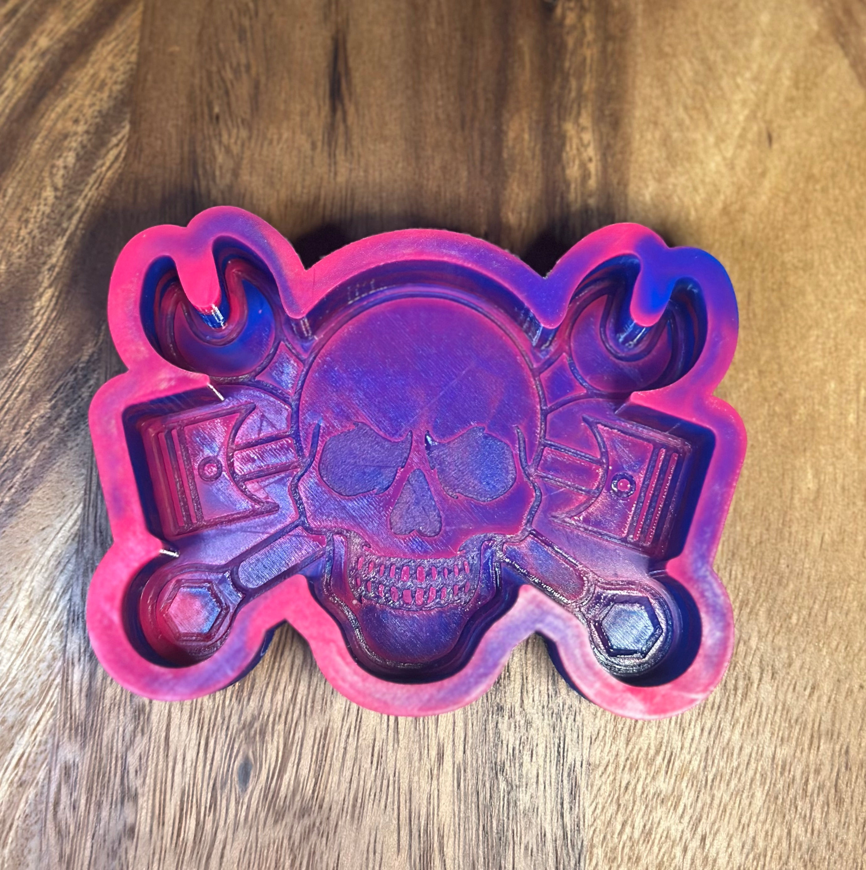 Piston and Tools Skull