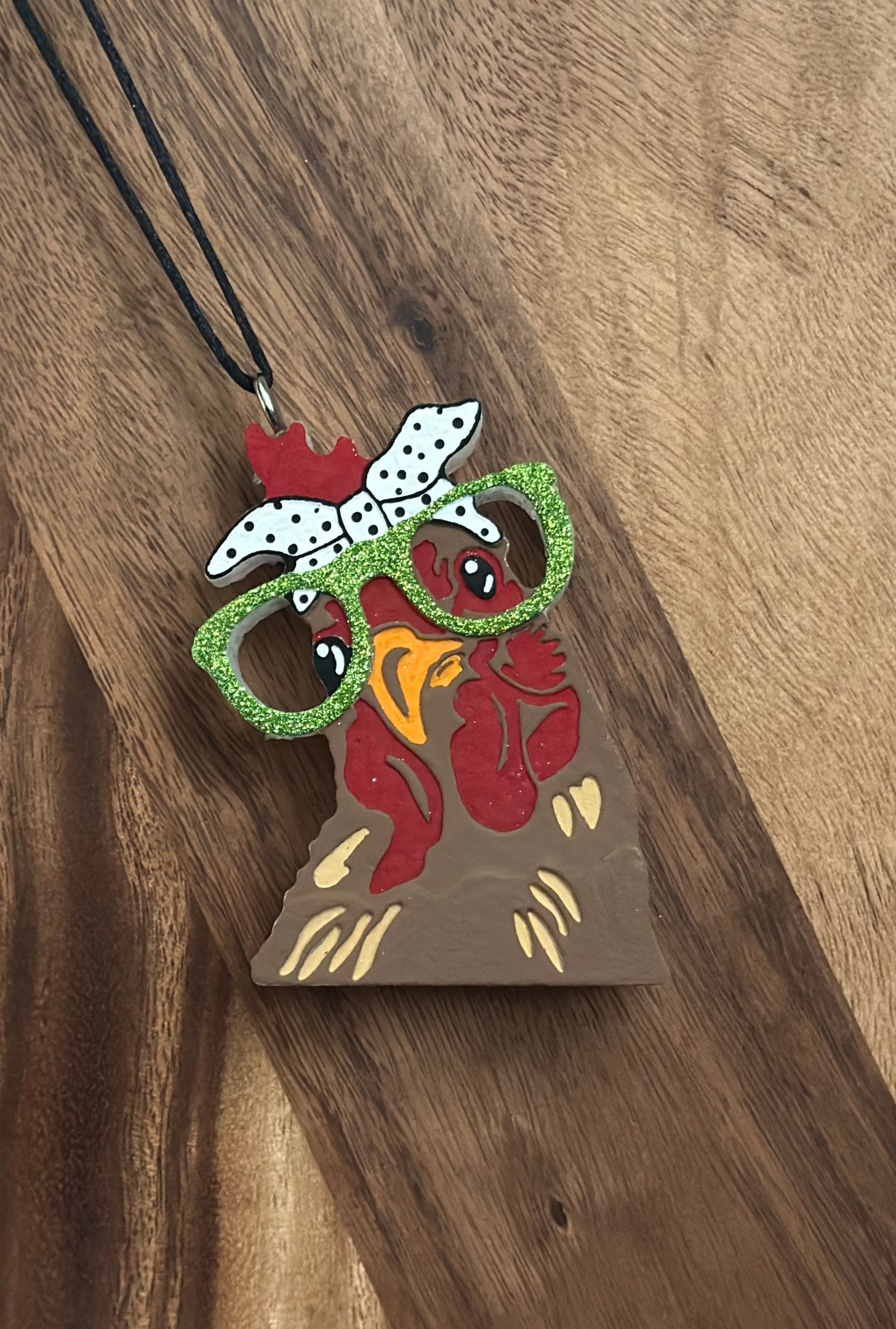 Chicken with Glasses