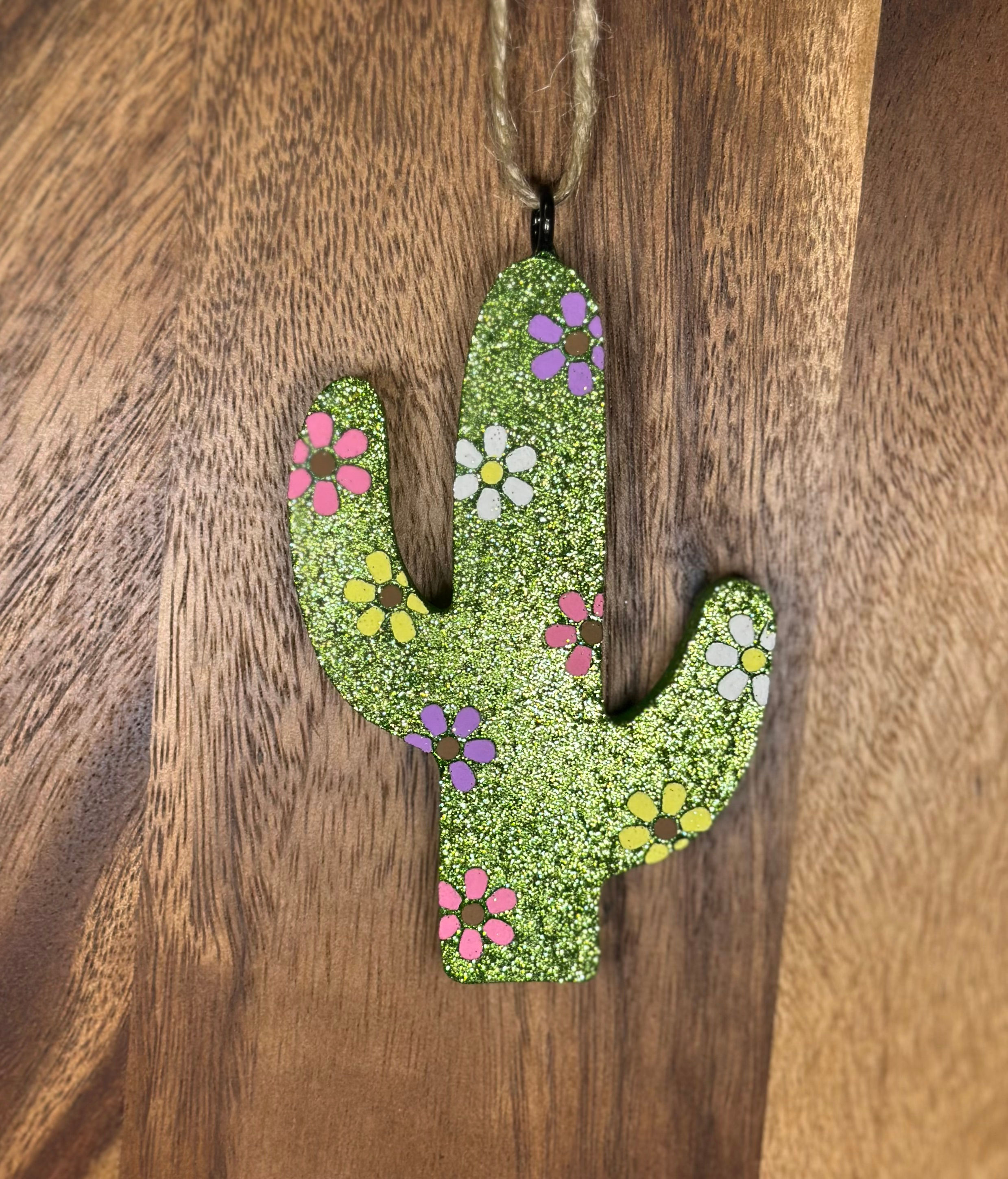Cactus with Flowers