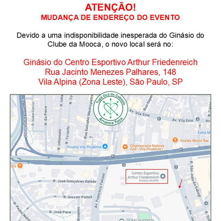 Mudança de local homenagem a Oxóssi