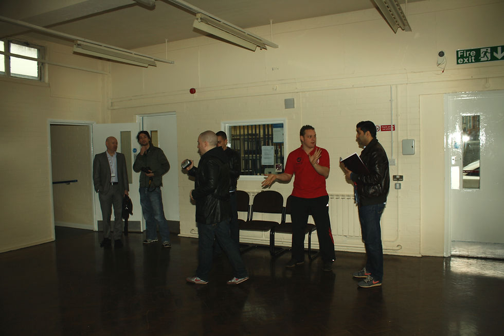 Youth centre interior designed to engage young people with creative graphics and welcoming social space