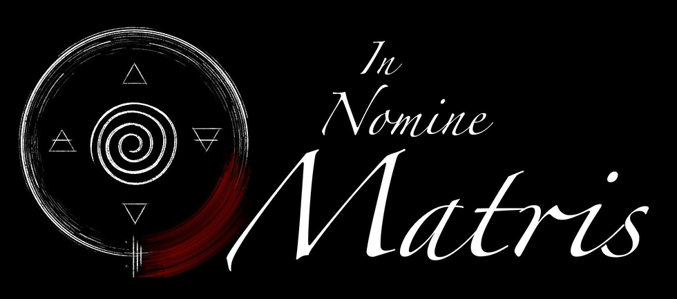 logo rettangolare in nomine matris