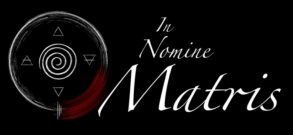 logo rettangolare in nomine matris