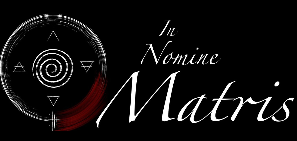 logo rettangolare in nomine matris