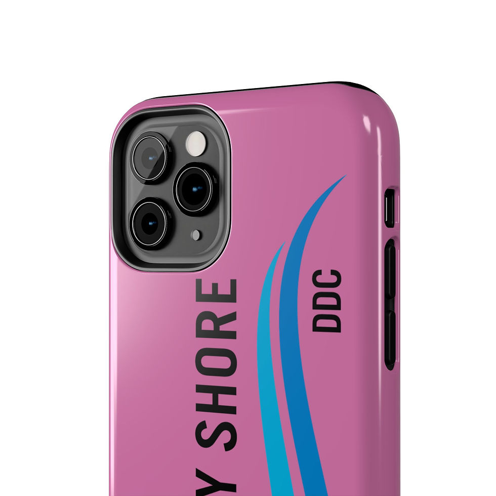Thumbnail: Pink Jersey Shore Wave Tough Phone Case