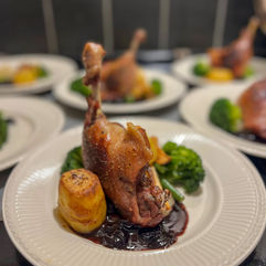 Confit Duck Leg by Chef Emma Harper