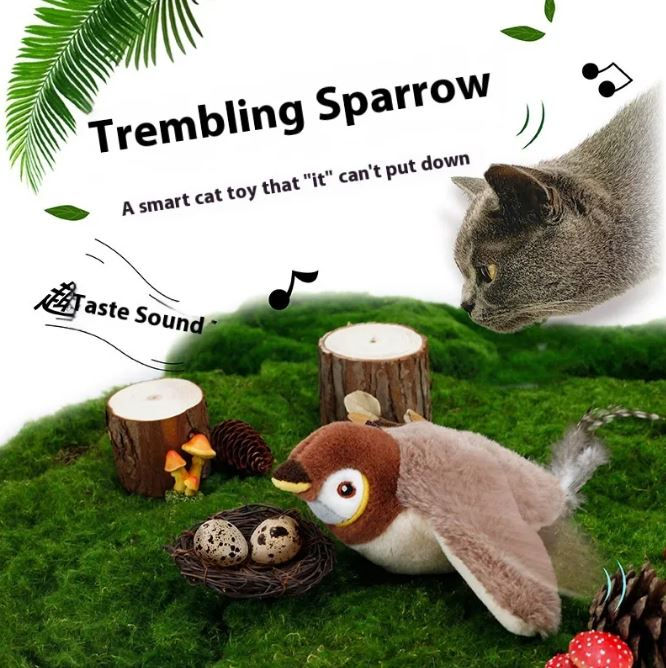 Miniatura: Flapping Bird Cat  Toy
