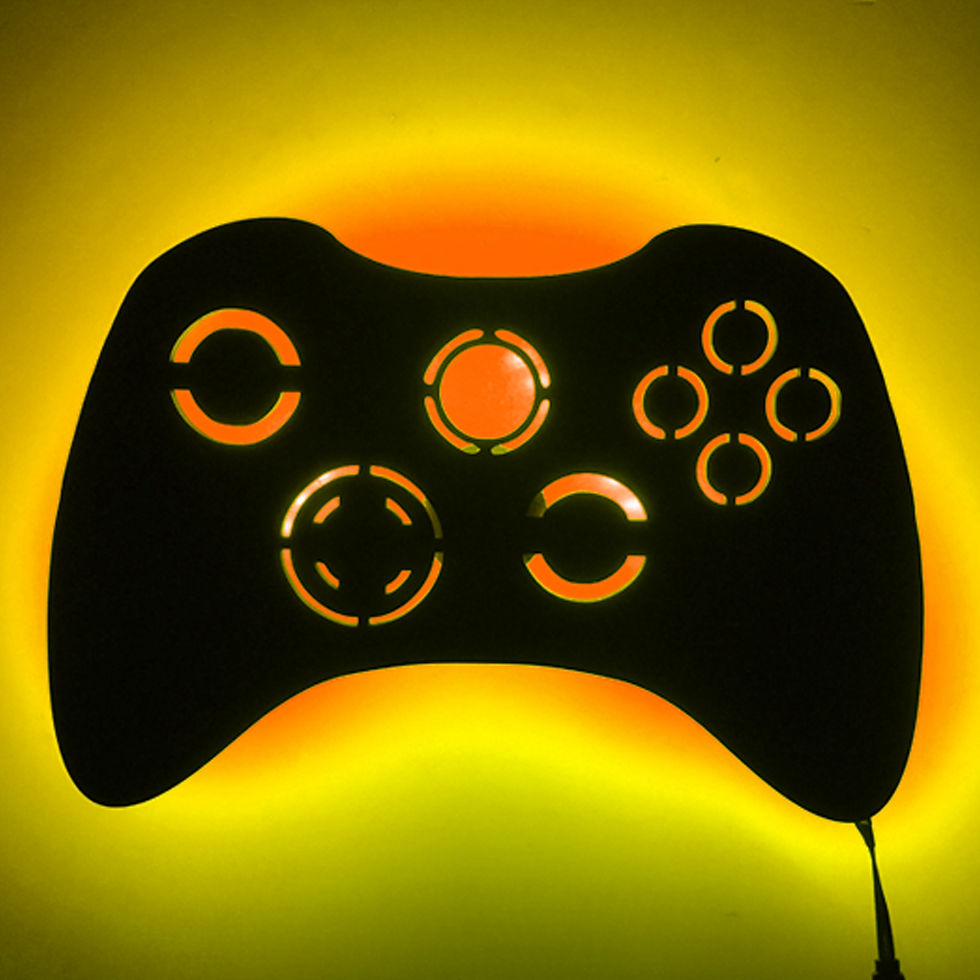 Thumbnail: X Box Remote Wall Light