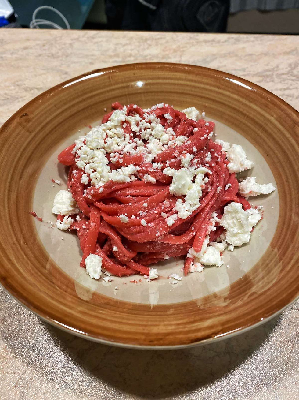                      Beetroot Pasta