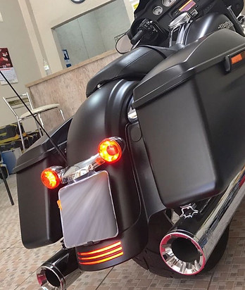 lanterna traseira harley davidson street glide, road glide, road king