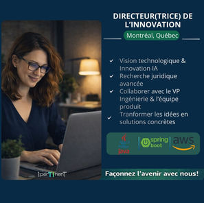 Un(e) directeur(trice) de l'innovation est recherché(e) !