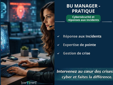 Un BU Manager - Pratique est recherché !