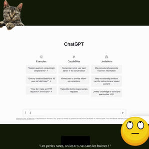 Et si on essayez ChatGPT !