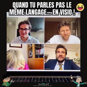 Quand tu parles pas le même langage... en visio !