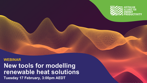 WEBINAR | 17 February: New tools for modelling renewable heat solutions