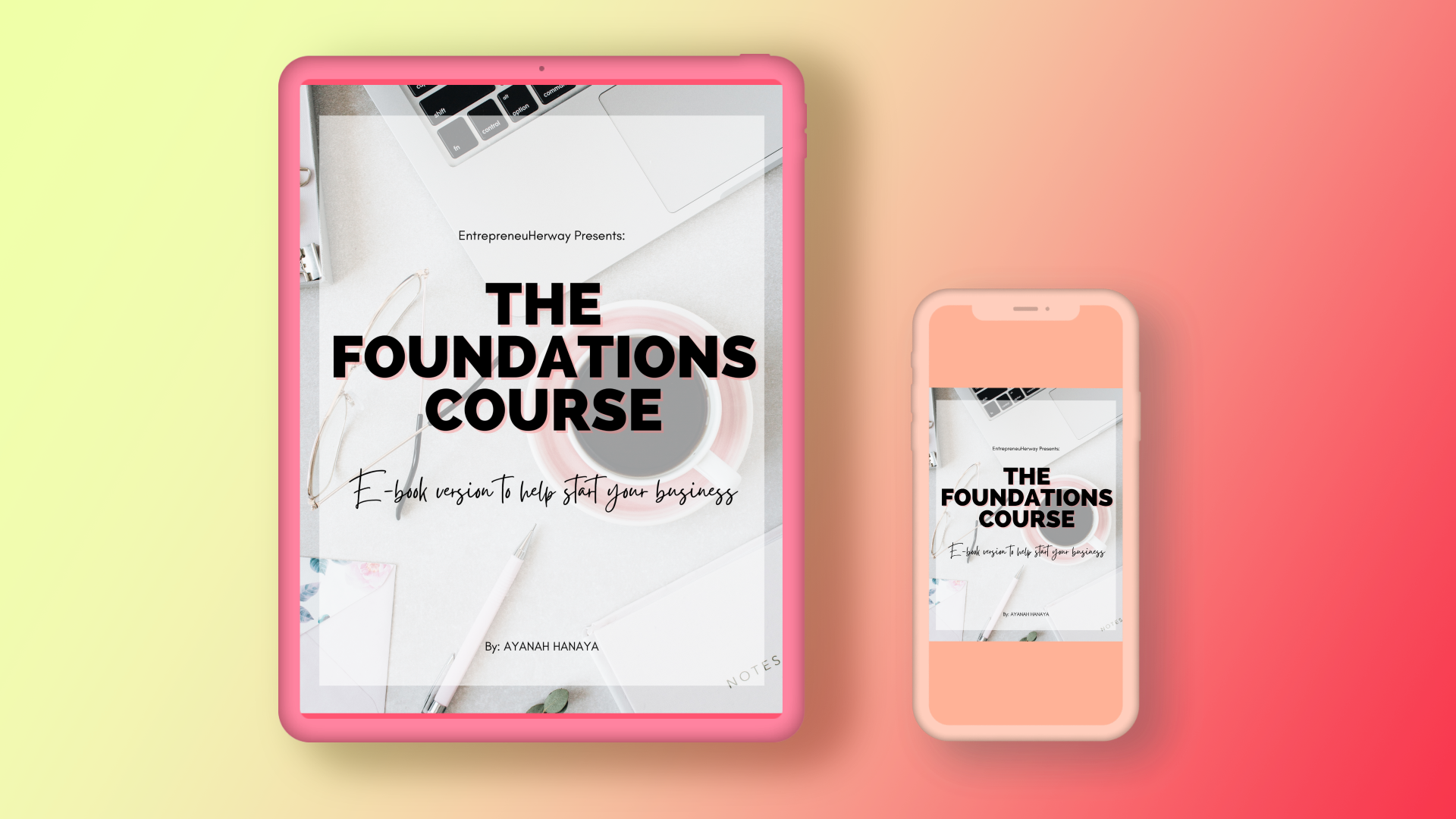 The Foundations Course E-book & Workbook