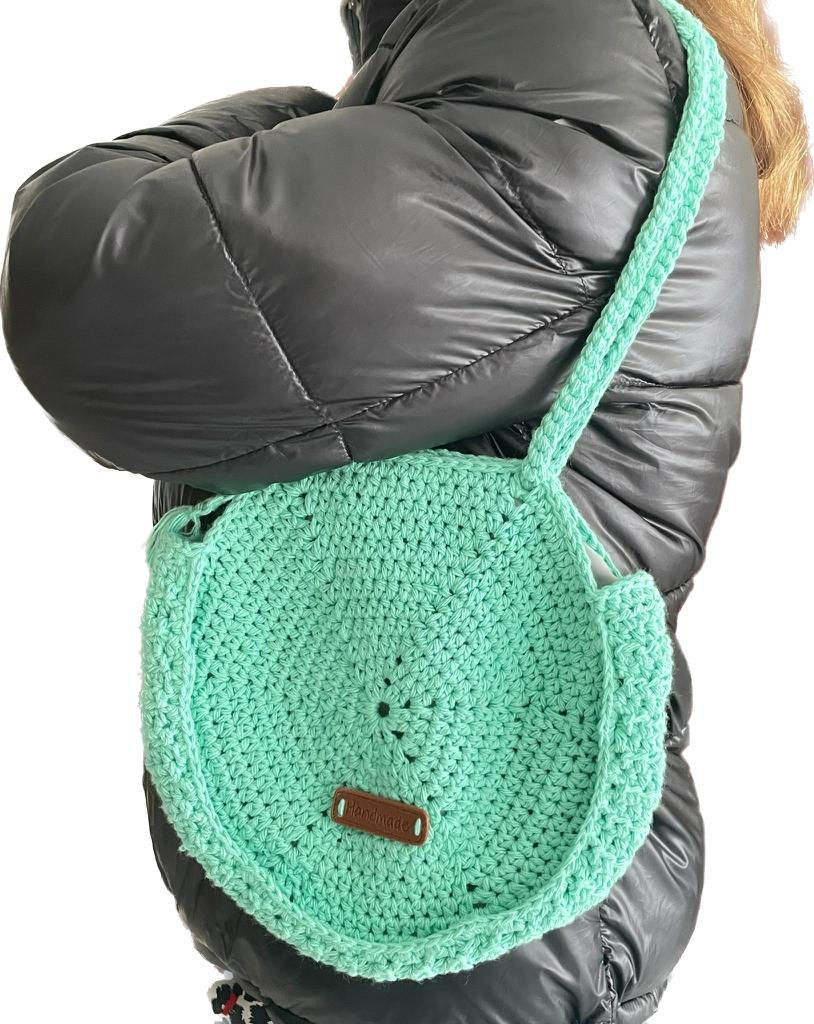 Sac Hexagone crochet